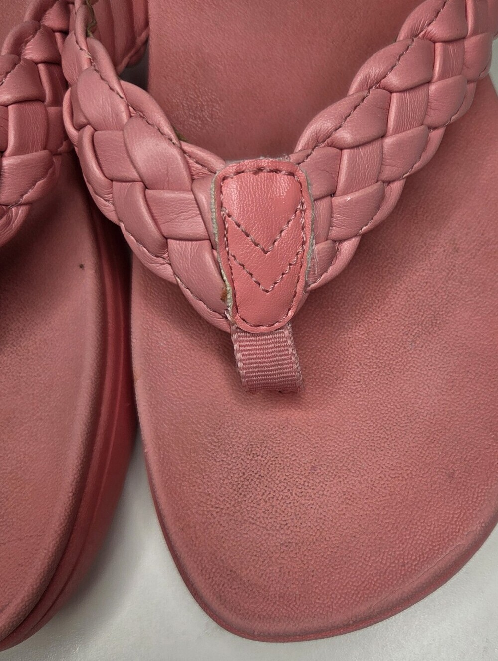 Vionic Kenji Sandals Flip Flops Slides Pink Size 8.5 - Picture 4 of 10